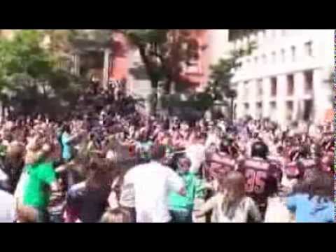 Flash mob v Ljubljani