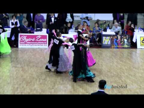 Miroslav Hyza - Marie Hyzova, Czech ballroom championship 2012, 2. round - slowfox MČR STT