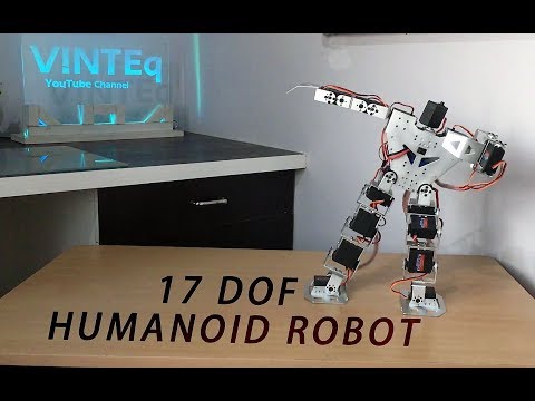 17 dof humanoid robot (mark 2) (mk 2)