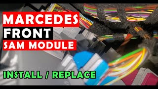 Modul Sam1 2014-2015 Mercedes S-Class Front SAM Module: Water Damage, Electrical ...