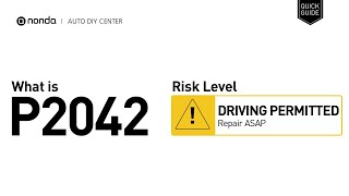 OBD Code p2042 Guide to Repair