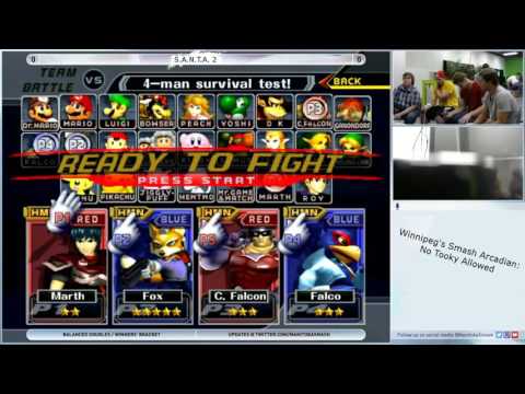 S.A.N.T.A. 2 Jeshter & Stickman vs. Fatman & CanadianBank - Balanced Doubles Winners' Semis