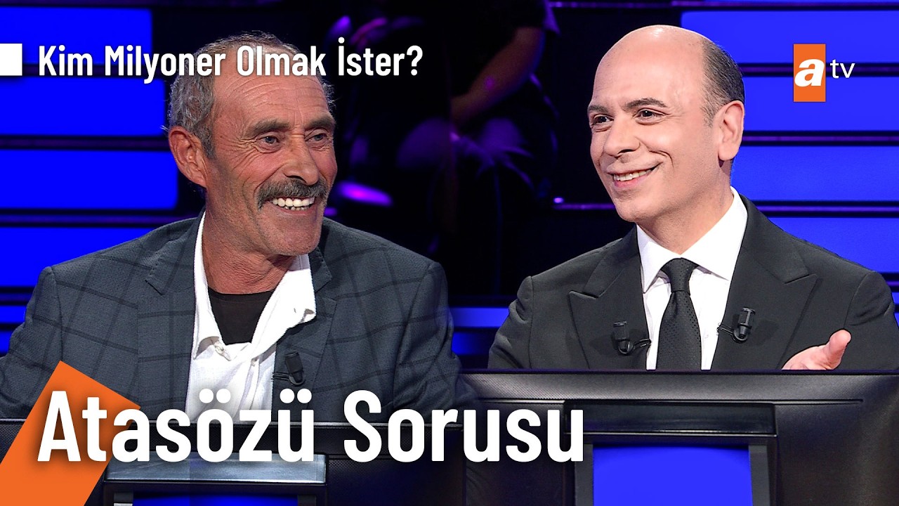 Aydın Battal atasözü sorusuna ne cevap verdi? - Kim Milyoner Olmak İster? 1252. Bölüm