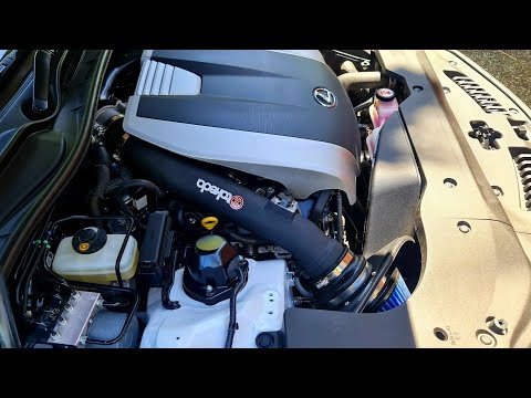 Lexus RC350 F Sport Takeda cold air intake install and sound. #coldairinduction #lexus #takeda