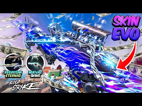 I SPENT 30,000+ to MAX OUT the NEW AK EVO with GOD EMOTES and CAMOS in BLOODSTRIKE! / Orla22