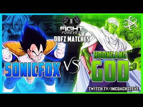 [DBFZ] A RACE TO 3 WINS! SonicFox vs HookGangGod! | Dragon Ball FighterZ