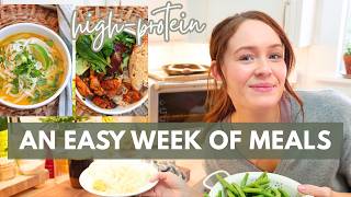 A Simple Week of Chicken Thigh Dinners | High Protein Meals (no takeout needed)