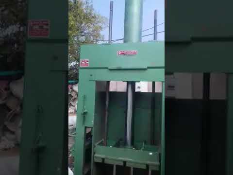 Single Box Hydraulic Baling Press
