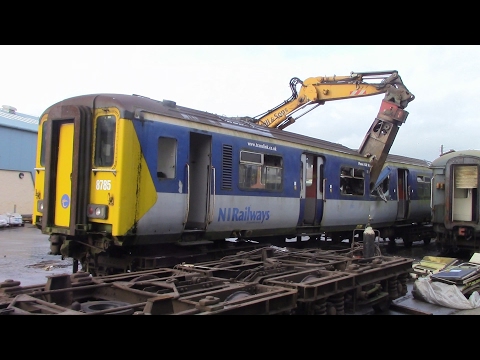 450 Class Scrapping at Ballymena P Way Yard