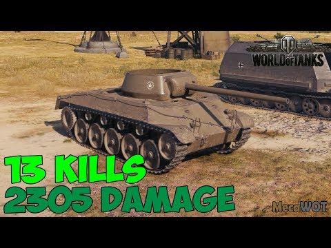 World of Tanks | T67  | 13 KILLS | 2305 Damage - Replay Gameplay 4K 60 fps