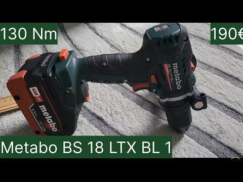 Metabo BS 18 LTX BL 1 Akkuschrauber Test und Vergleich