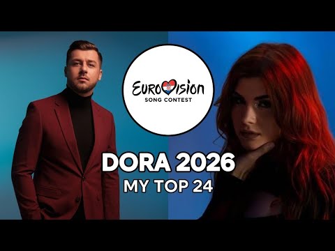 🇭🇷 Dora 2026 - My Top 24 (Eurovision 2026)