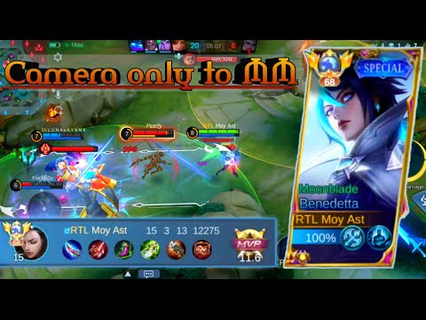 Top Benedetta Aggressive Gameplay Top Global | Rusuh Early Sampe Late Game | Benedetta Exp Line MLBB