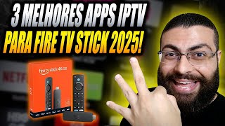 Conheça os 3 Melhores Aplicativos IPTV para Fire TV Stick em 2025!