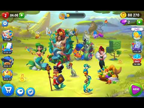 fishdom level 4812 to 4816 with crab adventure