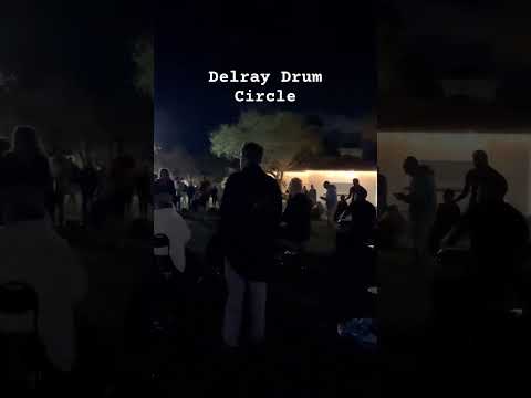 DRUM CIRCLE Delray Beach. #dancing #drums #techno #festival #dance #drumcircle #funny #delraybeach
