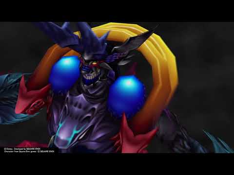 Kingdom Hearts Final Mix (PS4) Cutscene #203 The World of Chaos and Riku's Encouragement