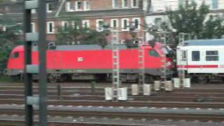 preview picture of video 'DB br182 mit Inter City'