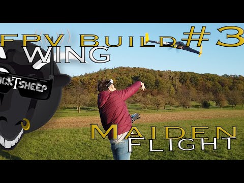 fpv-wing--build--maiden-flight-3--tutorial--arwing--deutsch