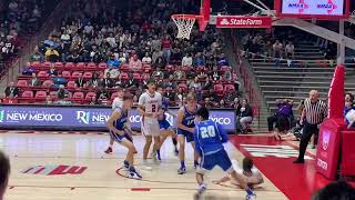 2022 New Mexico High School Basketball State Tournament St Michaels vs Robertson