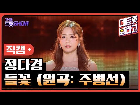[세로직캠]정다경¸ 들꽃(원곡: 주병선)| 트롯쇼 240415