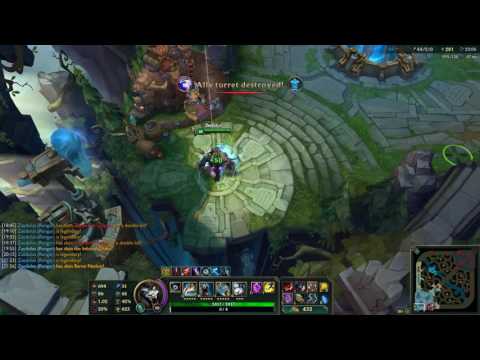 Rengar Assasins Rework Gameplay (full build vs bots)