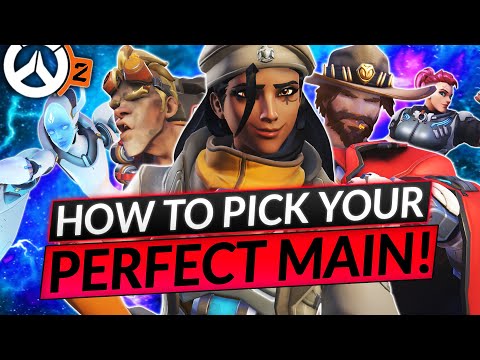 Choosing Your PERFECT MAIN HERO in Overwatch 2 - DPS / TANK / SUPPORT Tips - Guide