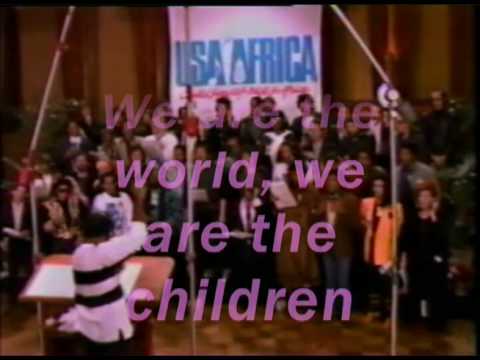 Michael Jackson´s no.1 song.. We Are The World U S A for AFRICA
