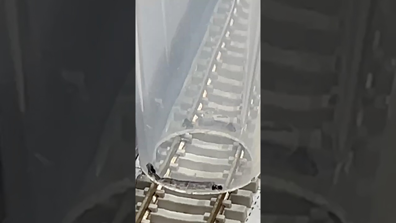 バラストを敷いてN 700発車　#nゲージ #鉄道模型 #n