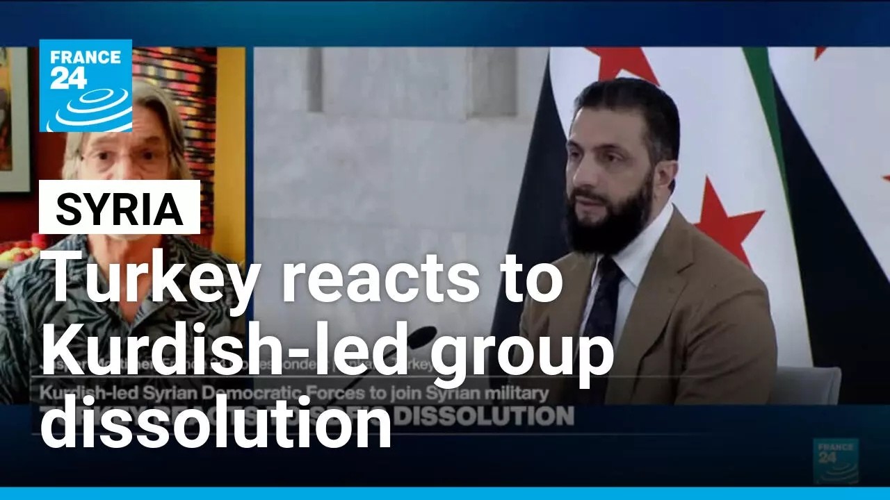 Turkey demands dissolution of Kurdish-led Syrian Democratic Forces for stability
