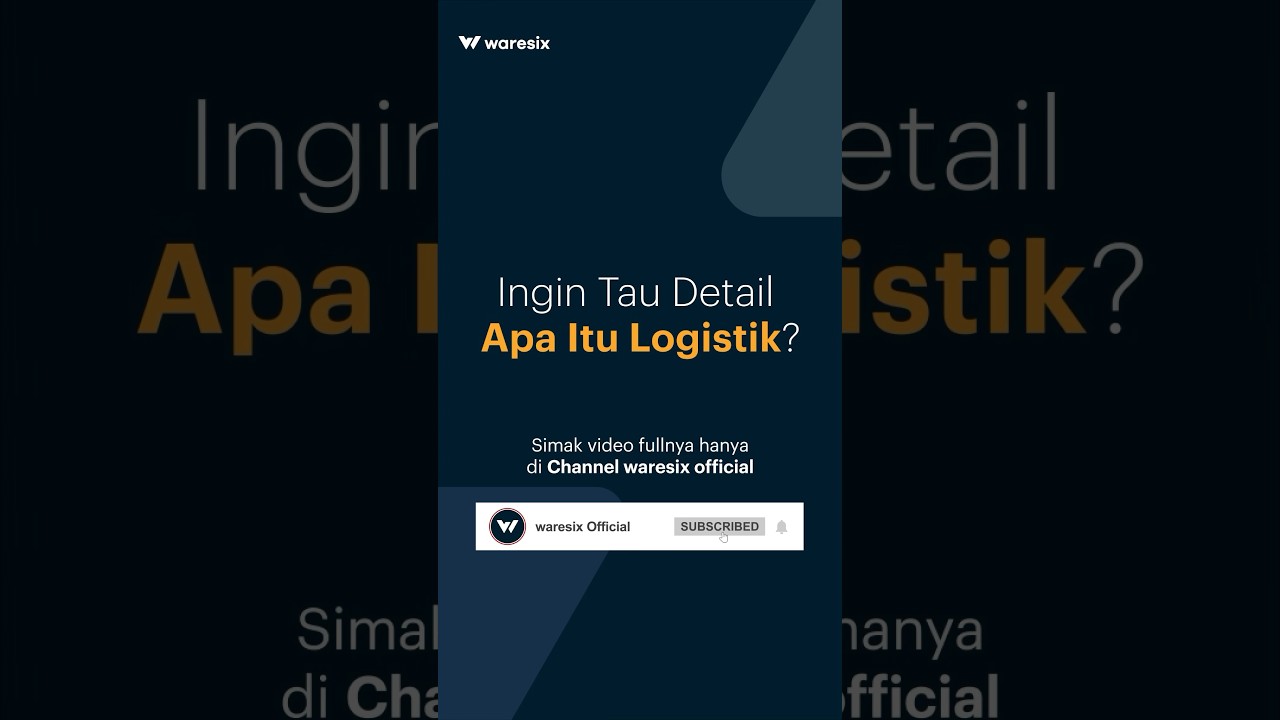 Ini peranan penting logistik dalam kehidupan kita. #logistik #supplychain #truk #shorts