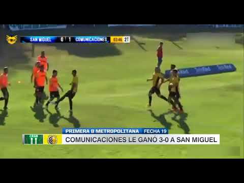 San Miguel 0-3 COMUNICACIONES | 2017-18 | Primera B Metro.