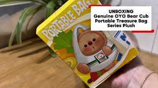 [Blind Box] Genuine OYO Bear Cub Portable Treasure Bag Series Plush