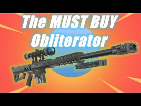 Obliterator Sniper Rifle, Coming to Event Store / Fortnite Save the World Video