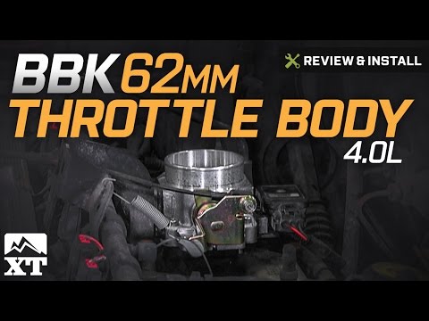 Jeep Wrangler (4.0L) BBK 62mm Throttle Body (1991-2003 YJ & TJ) Review & Install