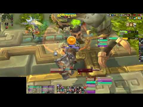 +24 Atal'Dazar (Tyrannical, Entangling and Bursting) [Prot Warrior PoV]