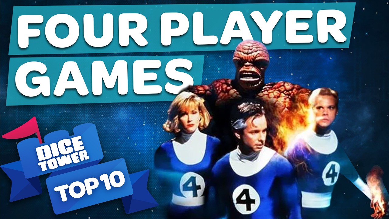 Top 10 Games for Four Players