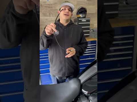 2022 Harley Low Rider S ABS top brake line and Gauge pod relocation