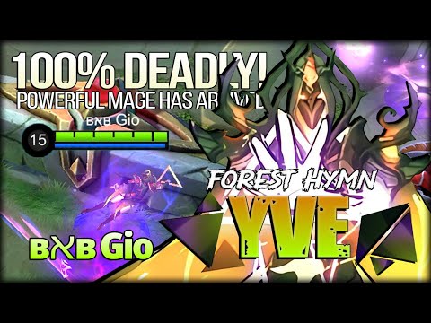 Real World Manipulation 100% Deadly! Yve Forest Hymn by ʙאʙ Gio - Mobile Legends: Bang Bang