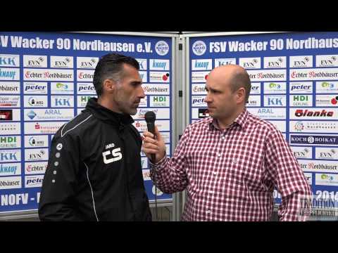 26.Spieltag FSV Wacker 90 Nordhausen - BFC Dynamo Pressekonferenz in FULL HD