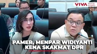 Download lagu Momen Menpar Widiyanti Angkat Kepala Bicara Penghargaan, DPR Jadi Sewot mp3