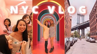 NYC vlog | Museum of Ice Cream, ICHIRAN Ramen, DUMBO, TAO Downtown, Time Out Market, & MORE!