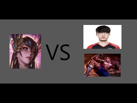 Irelking 1v2 to Faker !!