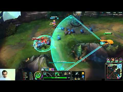 Zac vs gragas, jungle, diamond, with commentary