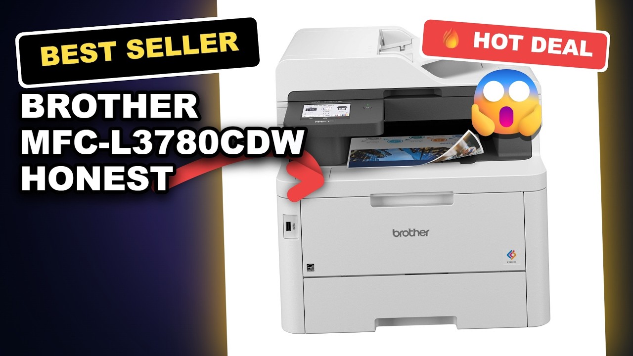 Brother MFC-L3780CDW Honest Review: Is This Printer Worth It for Small Business?