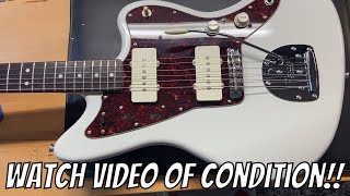 Video thumbnail for 2022 Fender Japan Traditional II 60s Jazzmaster Olympic White by Guitar Chimp