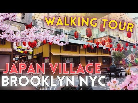 Japan Village Brooklyn New York City Walking Tour