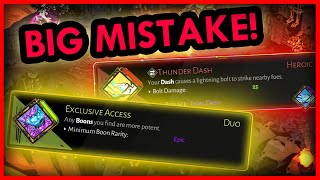 I THREW MY BEST RUN!! - Hades FAIL