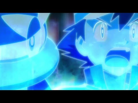 Frogadier evoluindo para Greninja/Ash Greninja