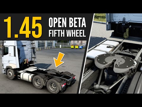 ETS2 1.45 Open Beta - JOST Fifth Wheels
